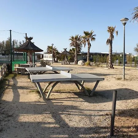 キャンプ場 Mobile-home Les Pieds Dans L'eau パラヴァ・レ・フロ